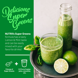 Buy 6, Get 2 FREE  (8 total/25% off)  ORGANIC Super Greens + Digestion  20 Serving